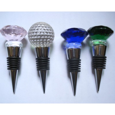 CRYSTAL BOTTLE STOPPER-IGT-ST0037